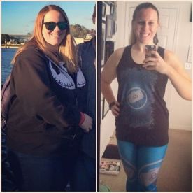 February 2015 & July 2016- 90 pounds down!